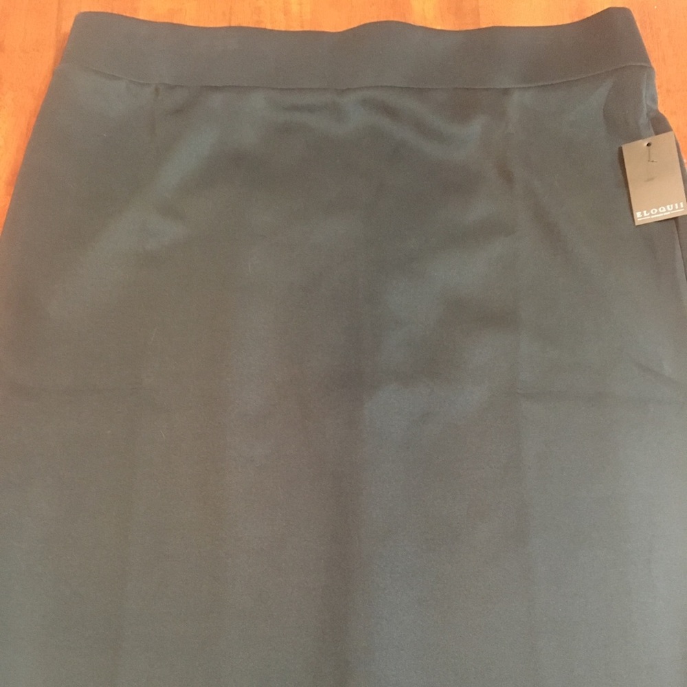 Eloquii straight black skirt size 24